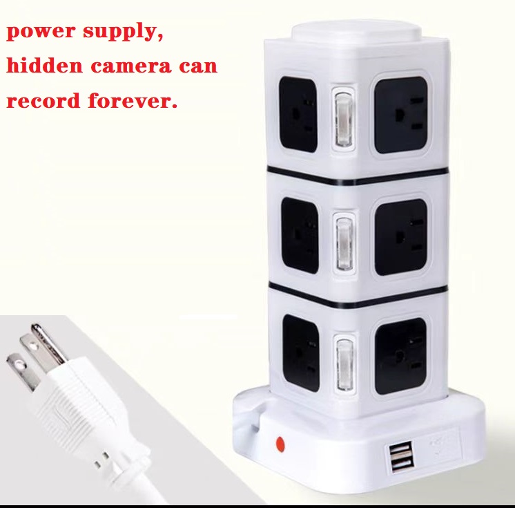 Wifi Power Strip Spy Camera 4K HD Hidden Spy Camera 128GB - Bathroom ...